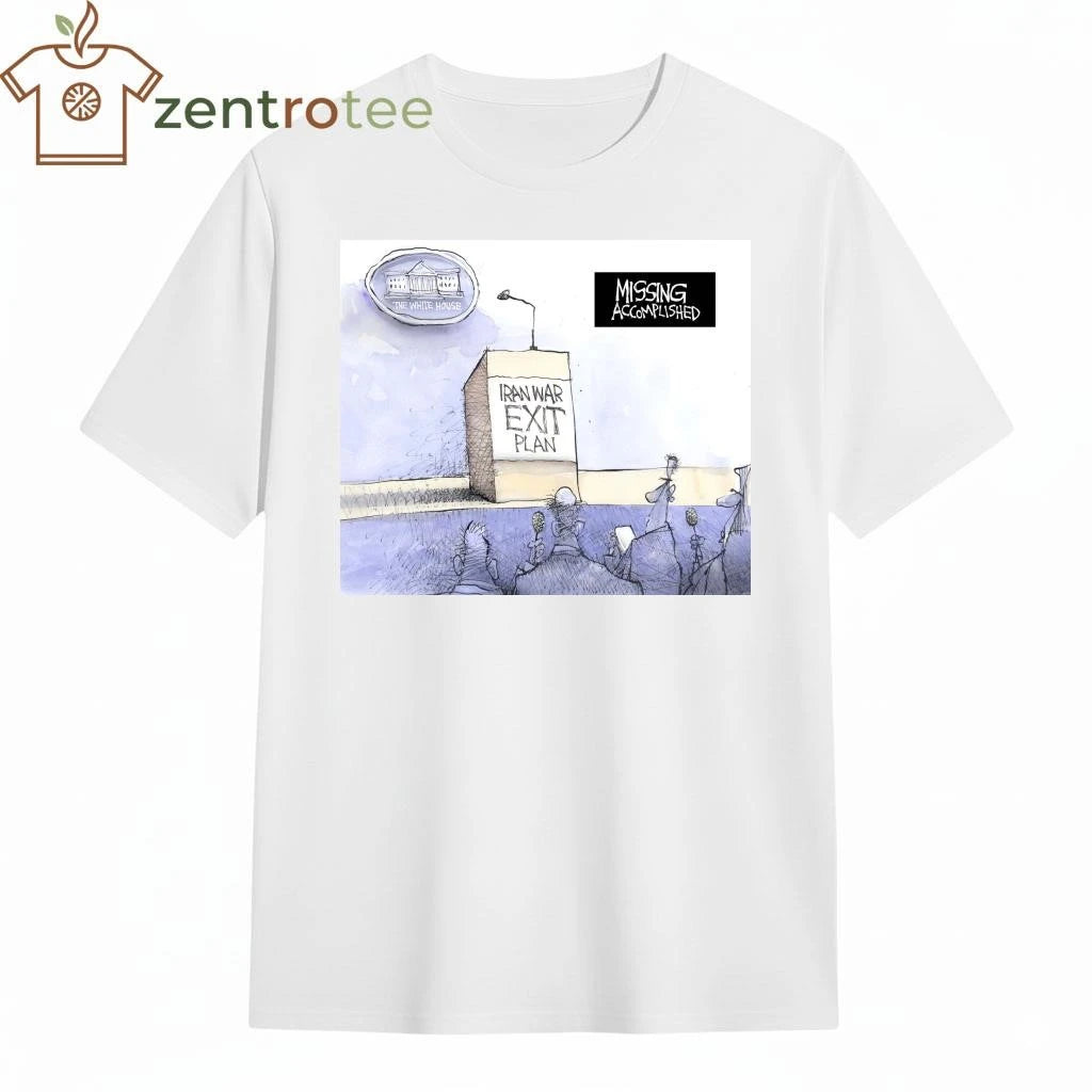 Premium Iran war exit plan troll tee
