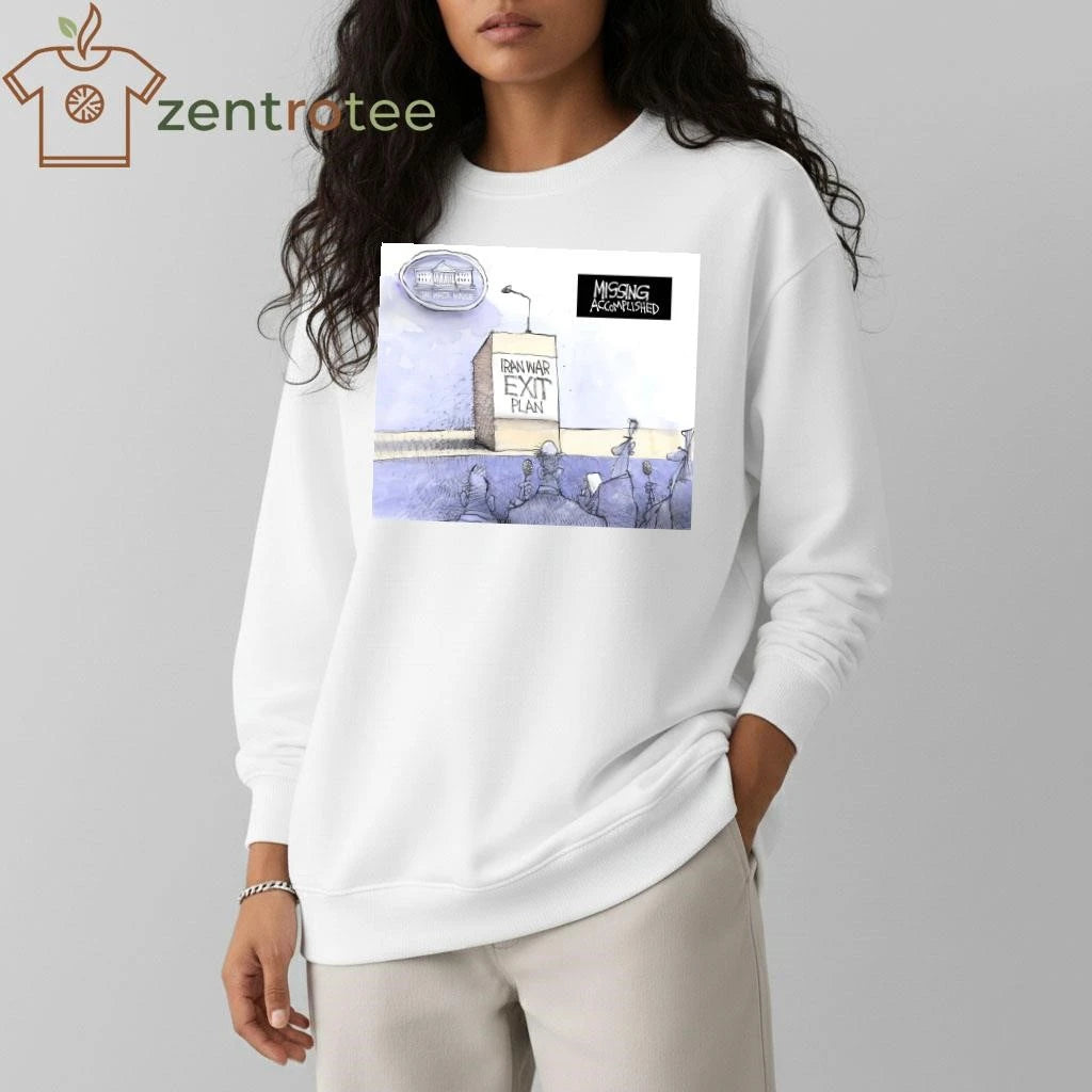 Premium Iran war exit plan troll tee