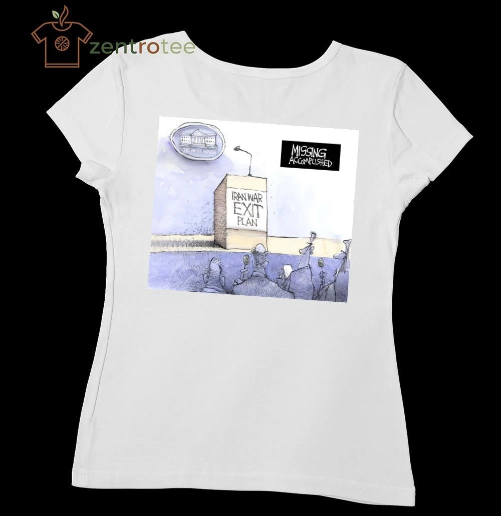 Premium Iran war exit plan troll tee
