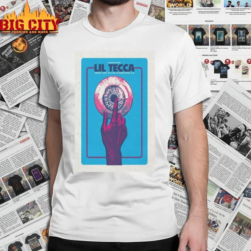 Premium Lil Tecca San Francisco, California 2025 Poster Shirts