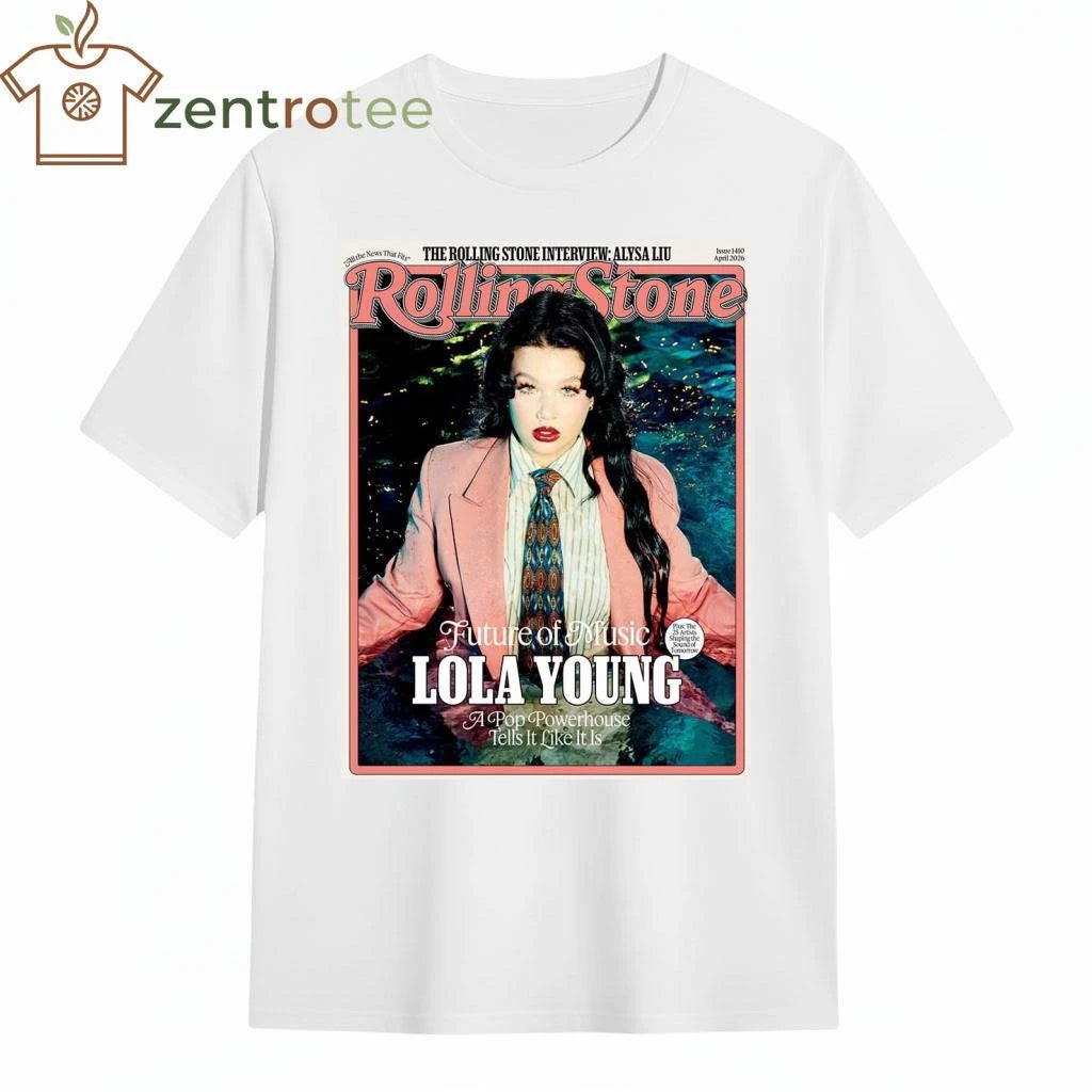 Premium Lola Young Issue Cover Star Of Rolling Stone Magazine Future Of Music A Pop Powerhouse Tells It Like It Is tee