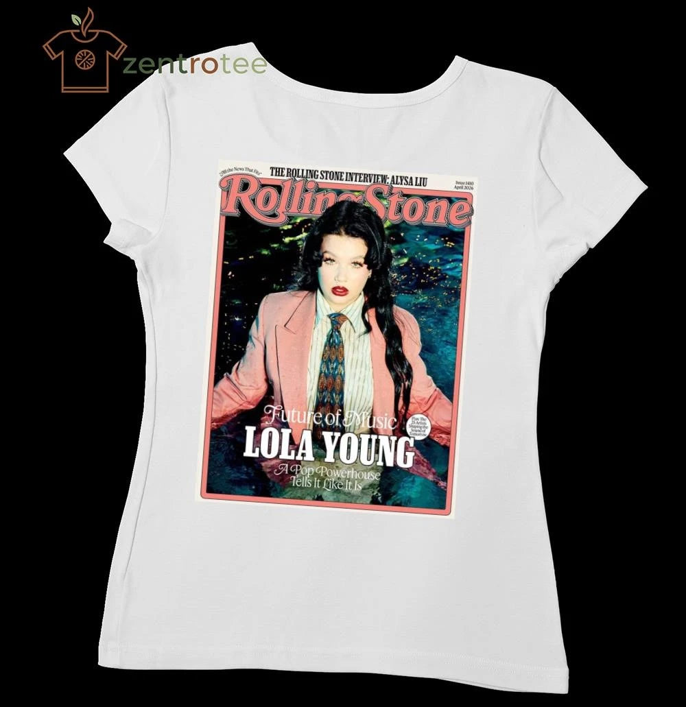 Premium Lola Young Issue Cover Star Of Rolling Stone Magazine Future Of Music A Pop Powerhouse Tells It Like It Is tee