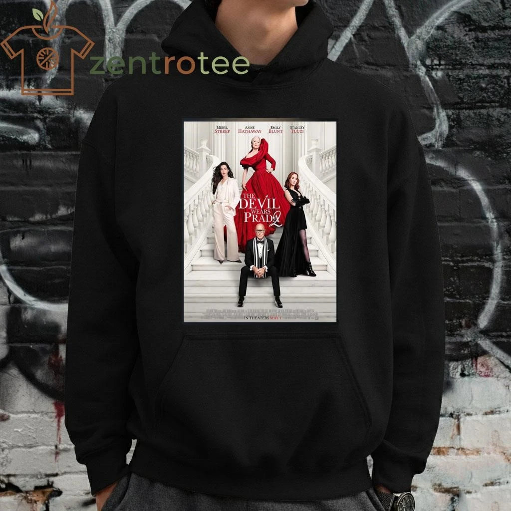 Premium The Devil Wears Prada 2 Official New Poster In Theaters On May 1 2026 tee