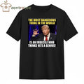 Premium The most dangerous thing in the world is an imbecile who thinks he’s a genius Trump tee