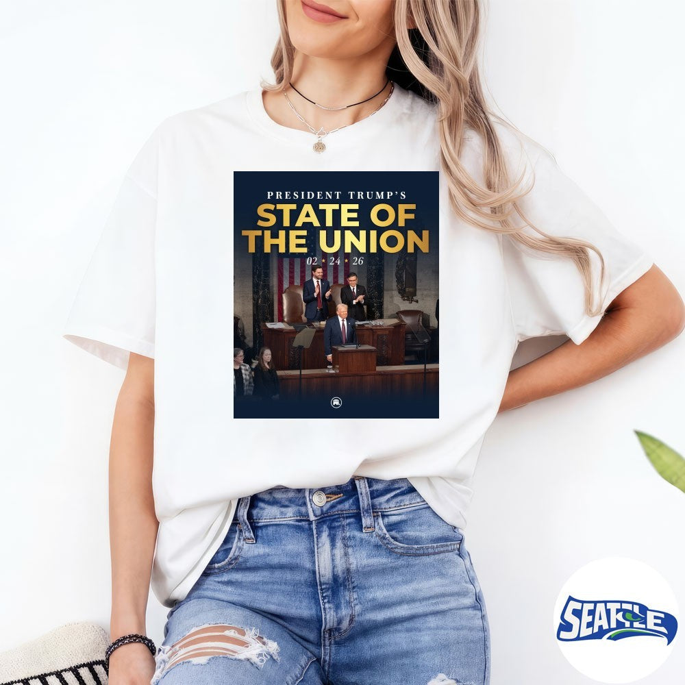 President Trump’s State Of The Union February 24 2026 Poster shirt