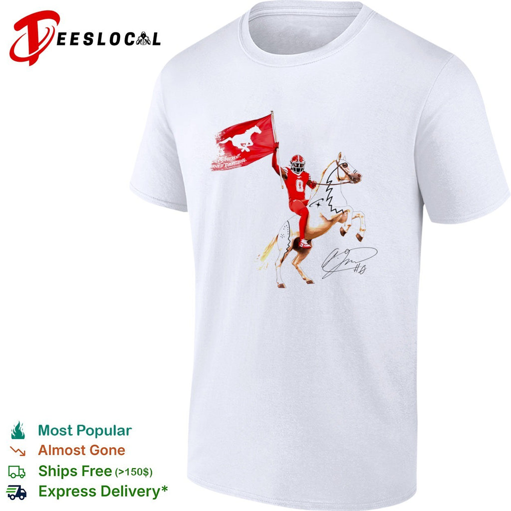 Preston Stone SMU Mustangs football built different earned everything shirt