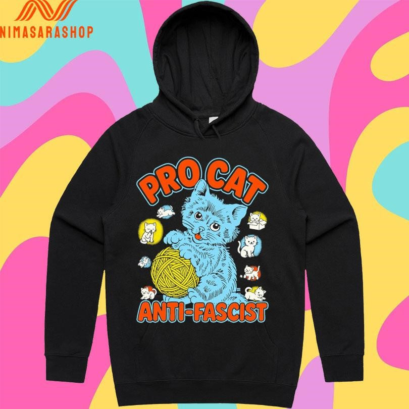 Pro Cat Anti-Fascist Shirts