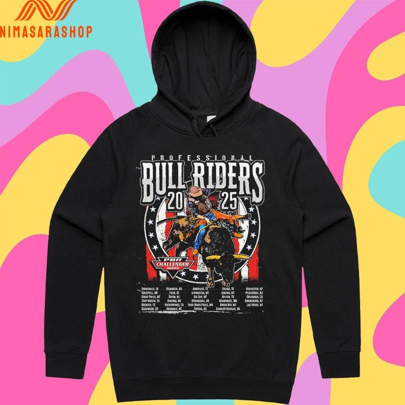 Professional Bull Riders 2025 Challenger Routing Shirts