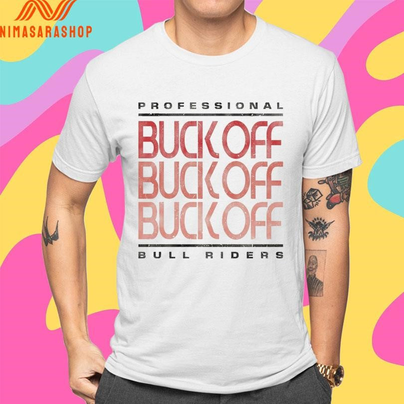 Professional Bull Riders Buck Off Retro Shirts