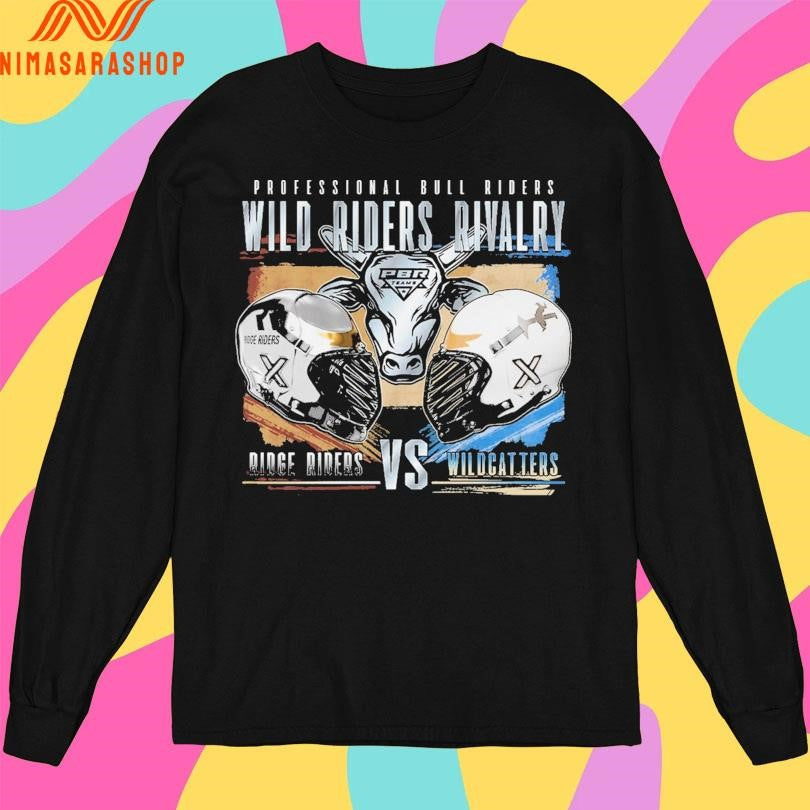Professional Bull Riders Wild Riders Rivalry Ridge Riders Vs Wildcatters Shirts