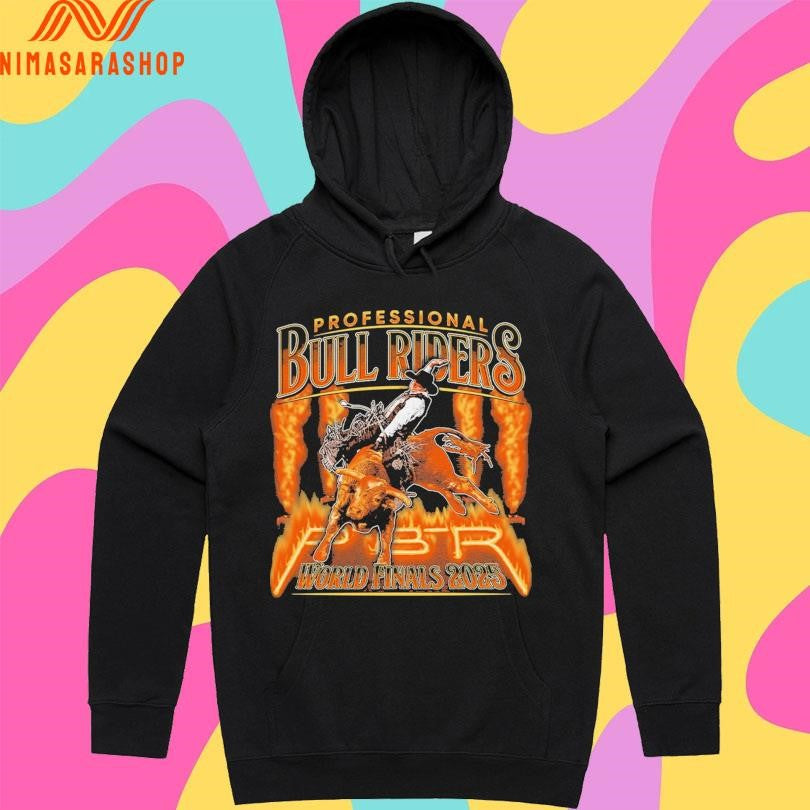 Professional Bull Riders World Finals 2025 Fire And Flames Shirts