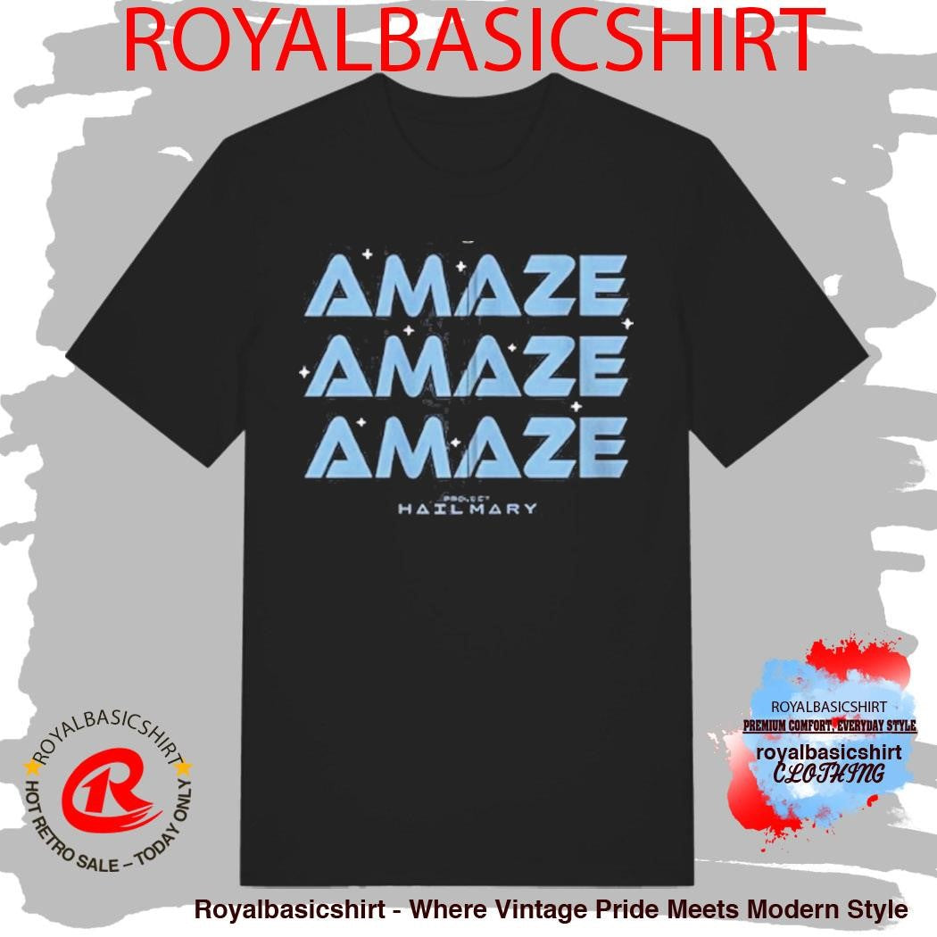 Project Hail Mary Amaze Logo Shirt