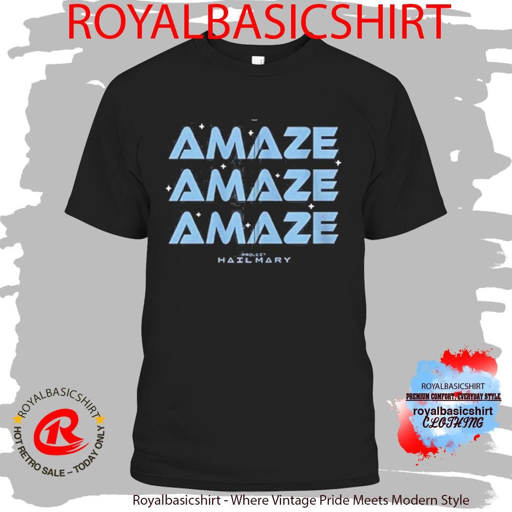 Project Hail Mary Amaze Logo Shirt