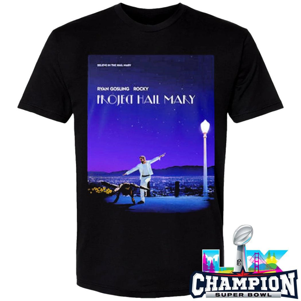 Project Hail Mary Inspired La La Land Ryan Gosling Rocky Shirt