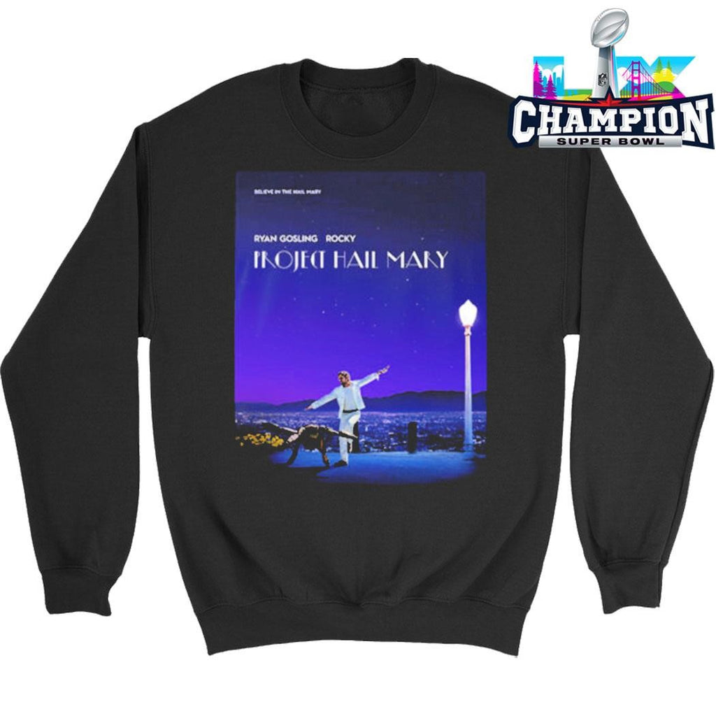 Project Hail Mary Inspired La La Land Ryan Gosling Rocky Shirt