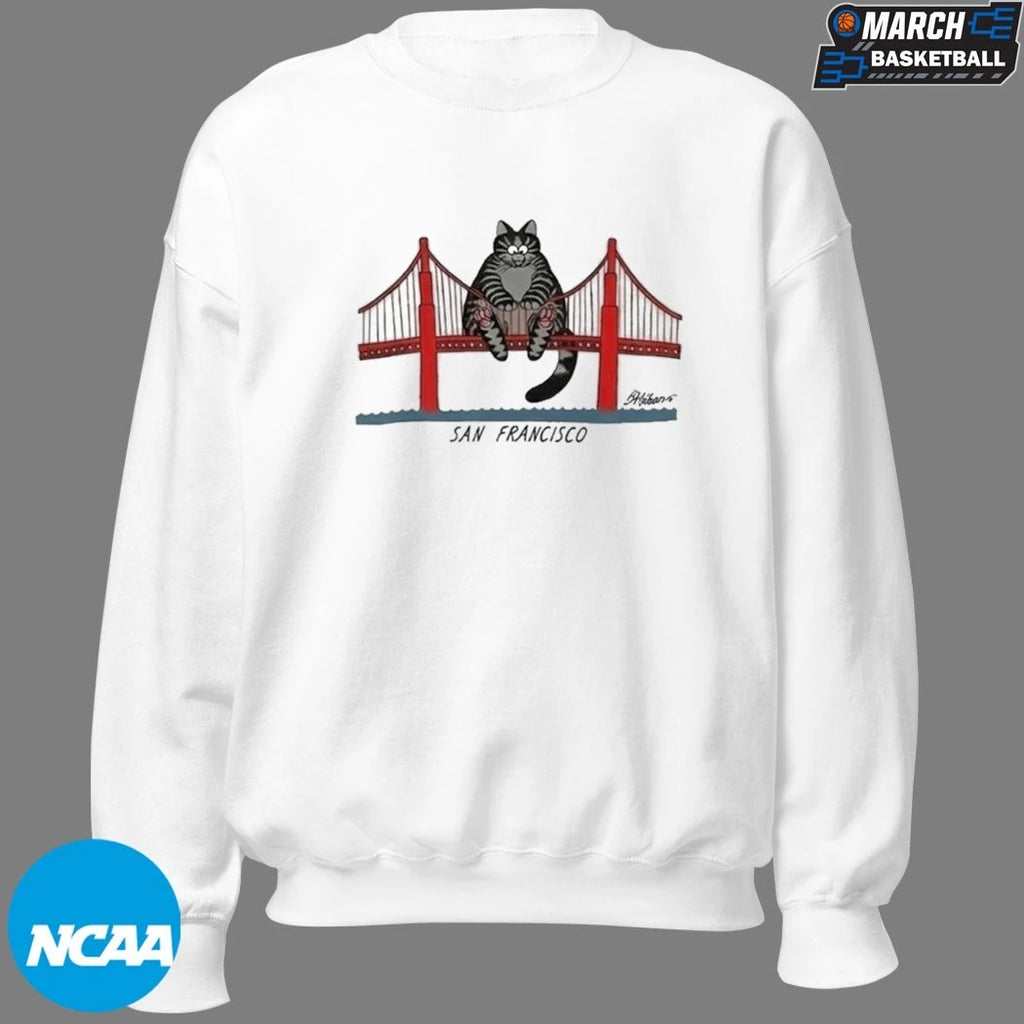 Project Hail Mary Ryan Gosling B Kliban Cat San Francisco Bridge T-Shirts