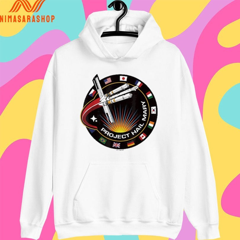 Project Hail Mary Spaceship Mission Badge 2026 Shirts