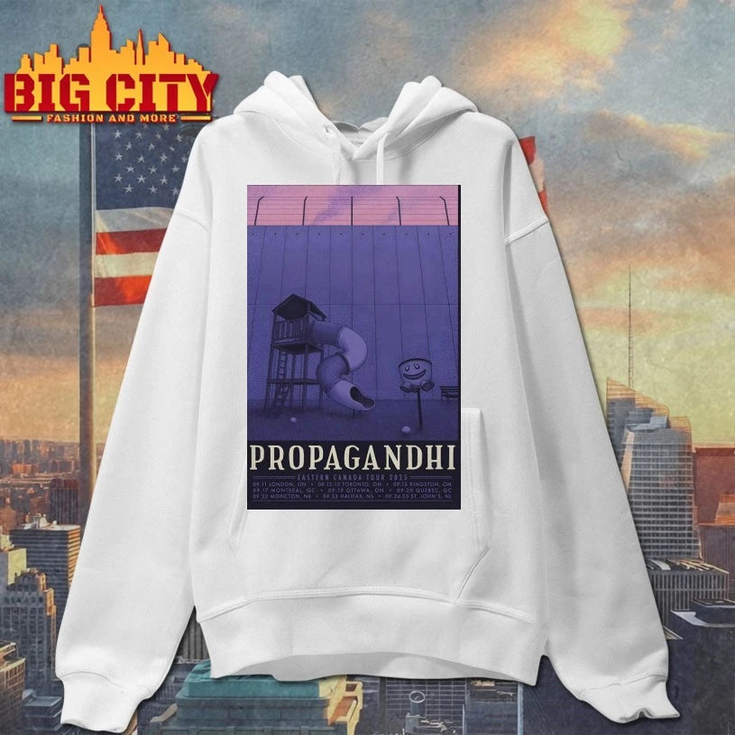 Propagandhi Eastern Canada Tour 25 Poster shirt