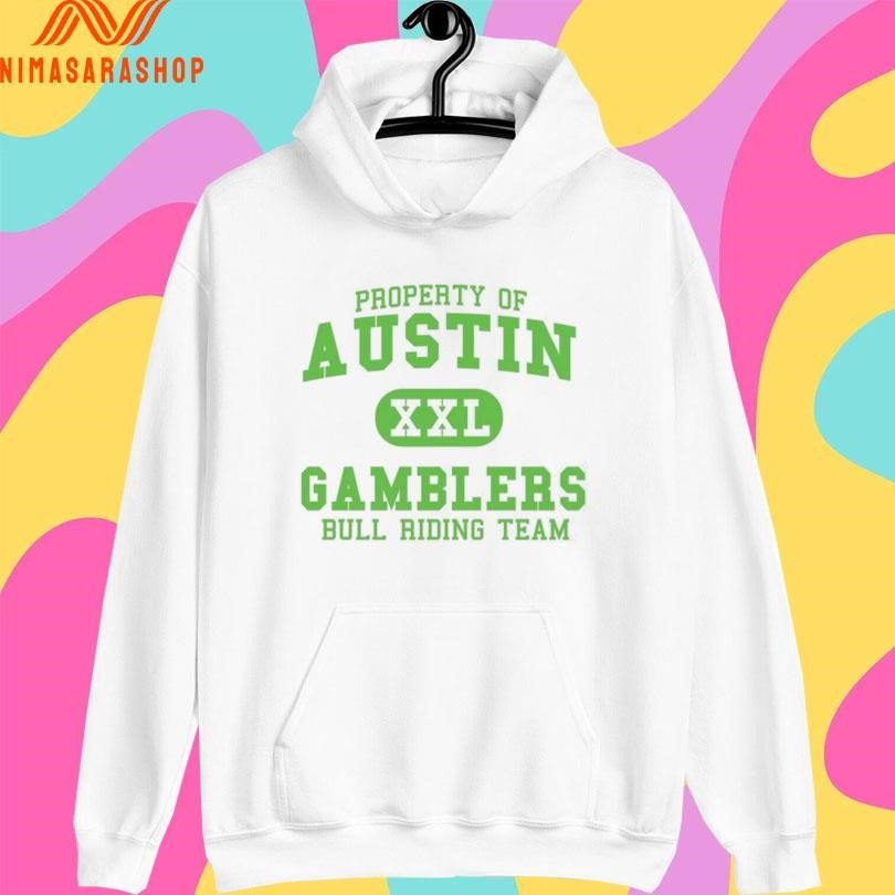 Property Of Austin Gamblers Bull Riding Team XXL Shirts
