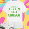 Property Of Austin Gamblers Bull Riding Team XXL Shirts