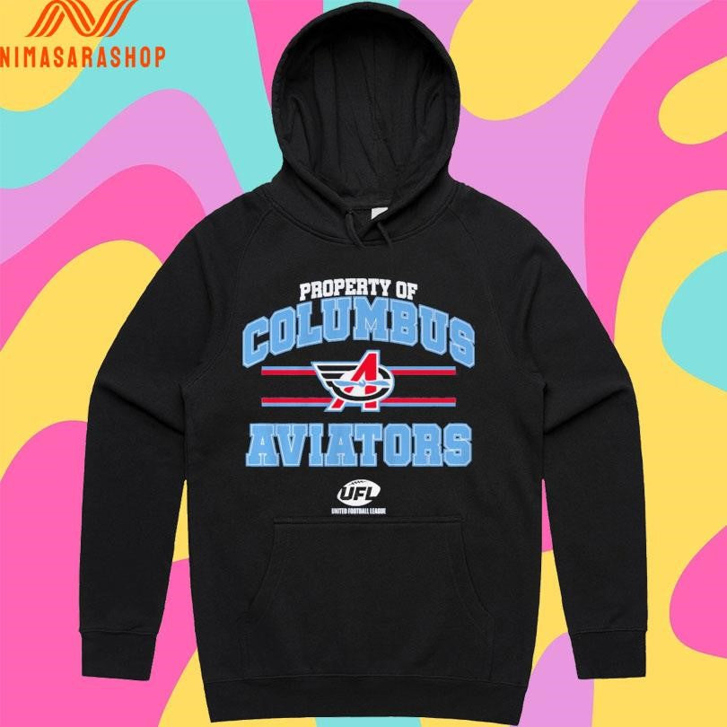 Property Of Columbus Aviators UFL Shirts