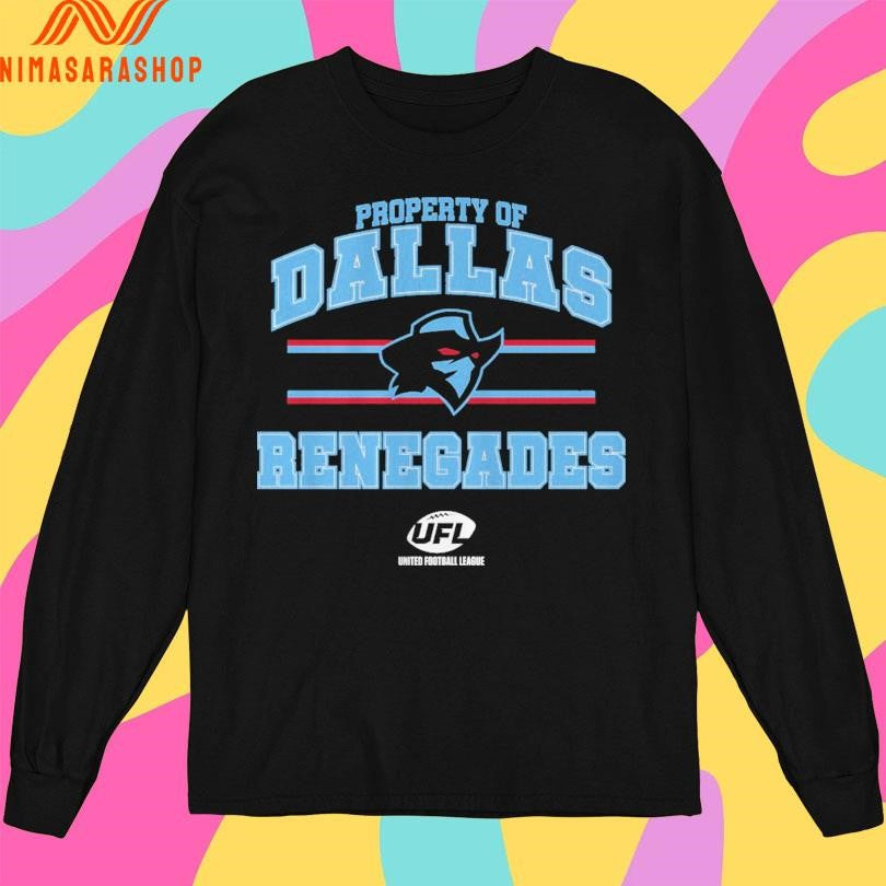 Property Of Dallas Renegades UFL Shirts