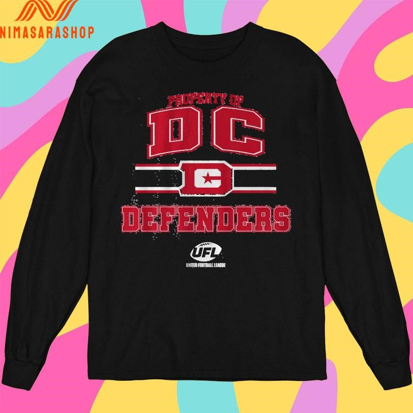 Property Of Dc Defenders UFL Shirts