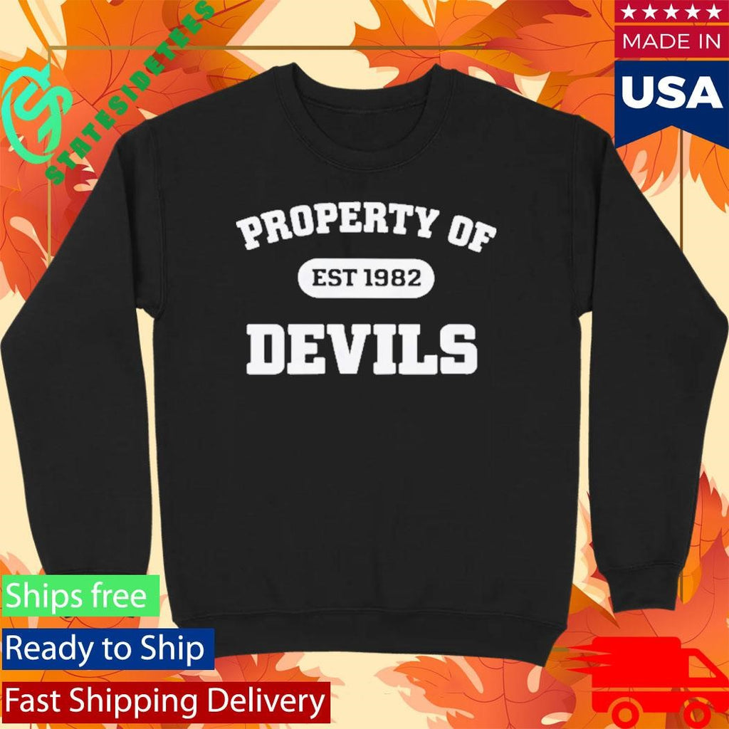 Property Of Devils Est 1982 Shirt