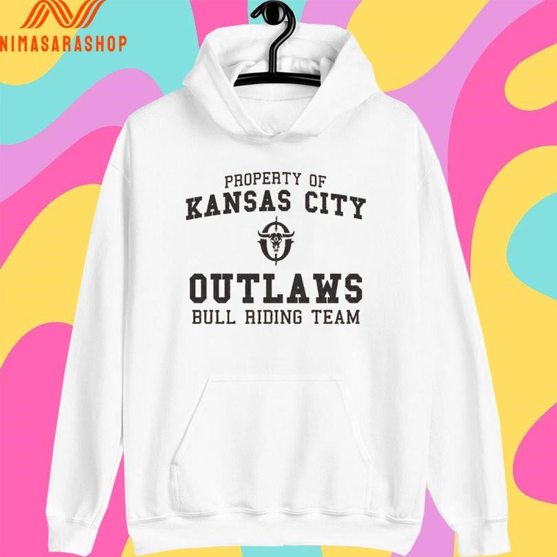 Property Of Kansas City Outlaws Bull Riding Team Shirts