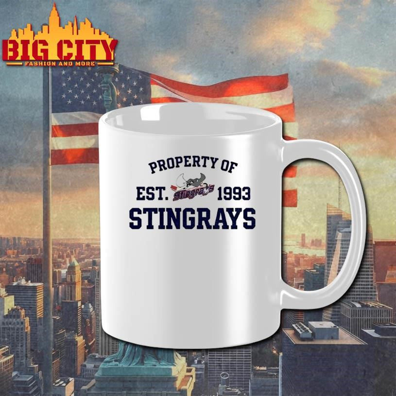 Property Of Stingrays Est 1993 Logo Vintage Shirt