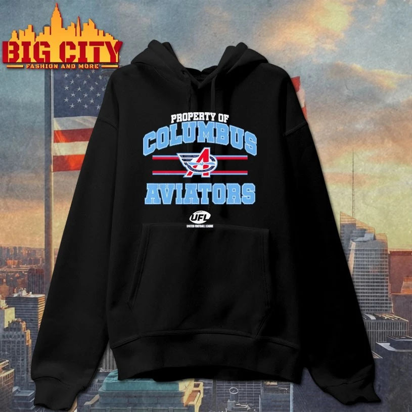 Property of Columbus Aviators shirt