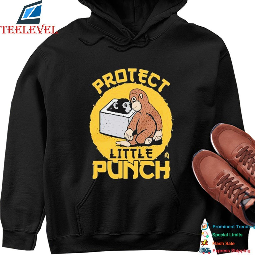 Protect Little Punch Monkey T-shirts