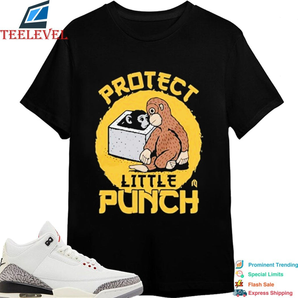 Protect Little Punch Monkey T-shirts