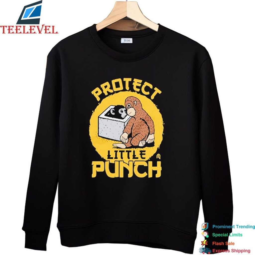 Protect Little Punch Monkey T-shirts