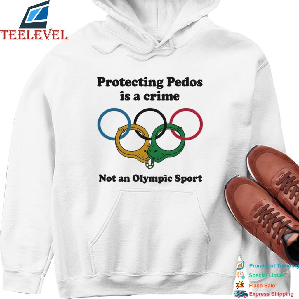 Protecting Pedos Is A Crime Not An Olympic Sport Handcuff T-Shirts