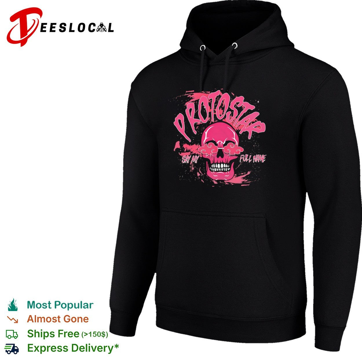 Protostar Say My Full Name Skull Naruto Akatsuki Shirt