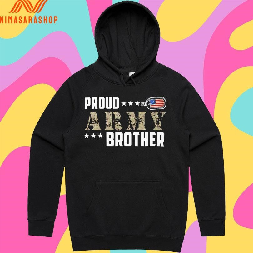 Proud Army Brother American Shirts