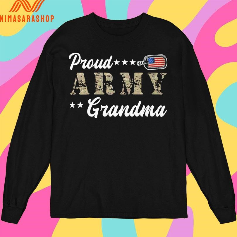 Proud Army Grandma American Shirts