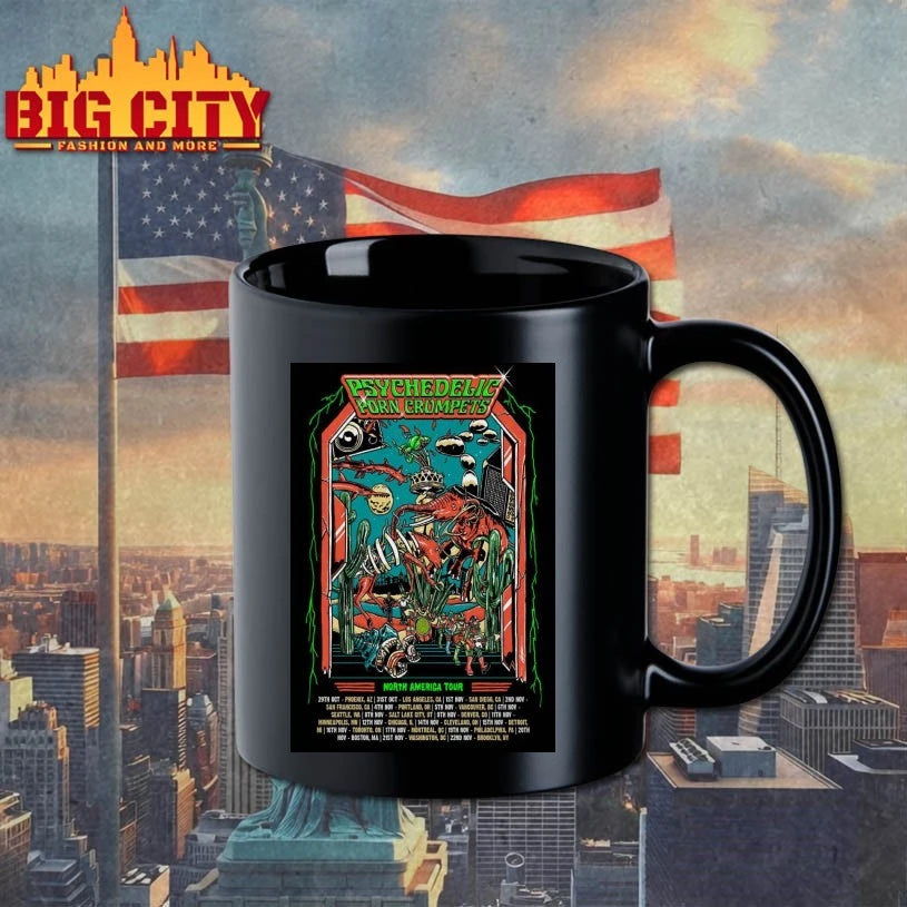 Psychedelic Porn Crumpets North America Tour 2025 Poster shirt