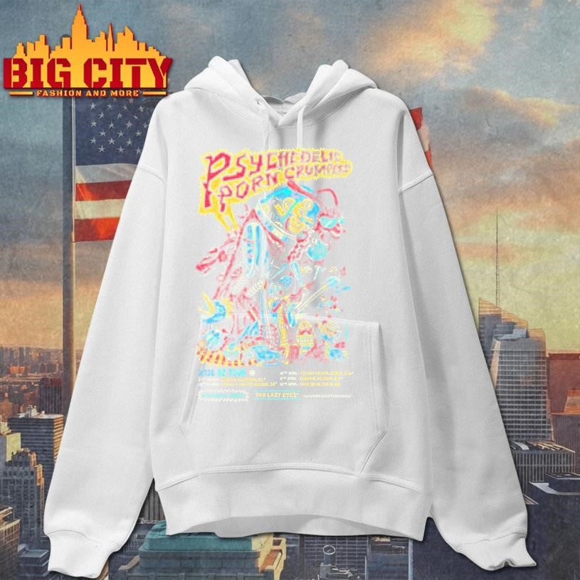 Psychedelic Porn Crumpets Oz 2026 Shows The Lazy Eyes Shirt