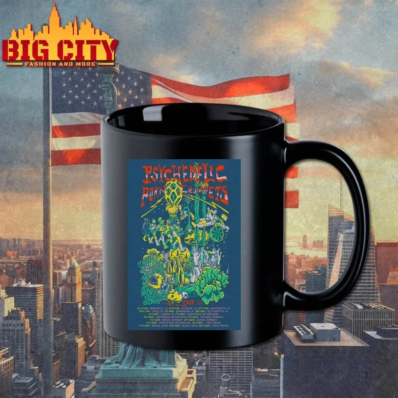 Psychedelic Porn Crumpets Rock Band Poster shirt