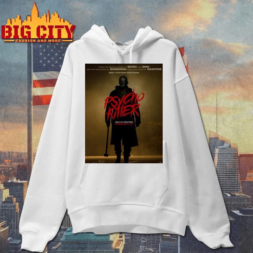 Psycho Killer Movie 2026 Only In Theaters February 20 2026 Poster Shirt