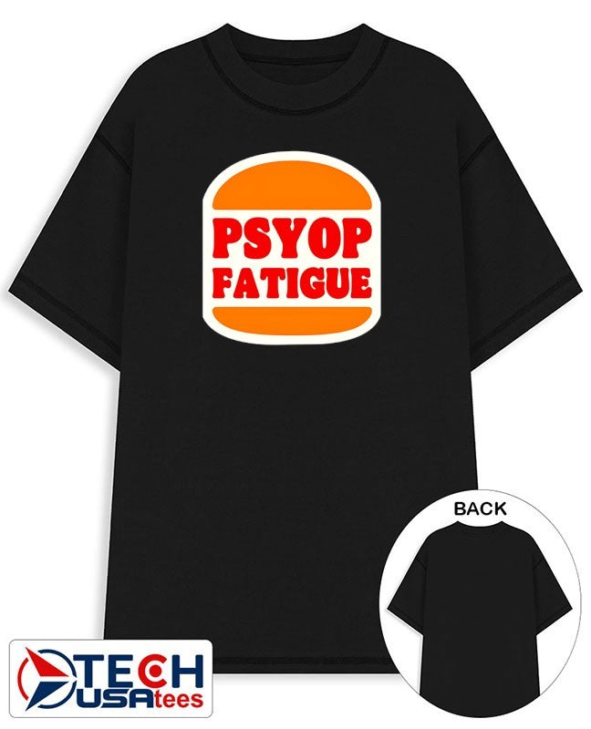 Psyop Fatigue Burger King logo shirt