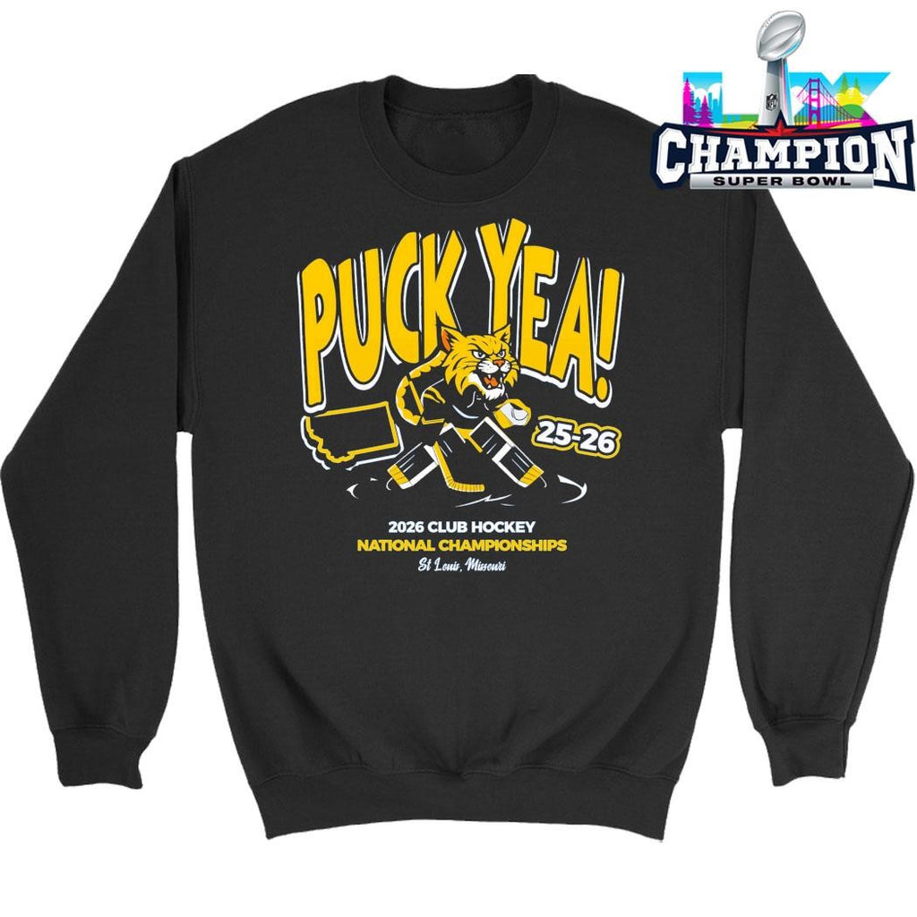 Puck Yea 2026 Club Hockey National Championships Shirt