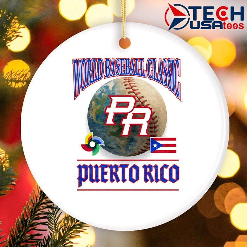 Puerto Rico 2026 World Baseball Classic logo shirt