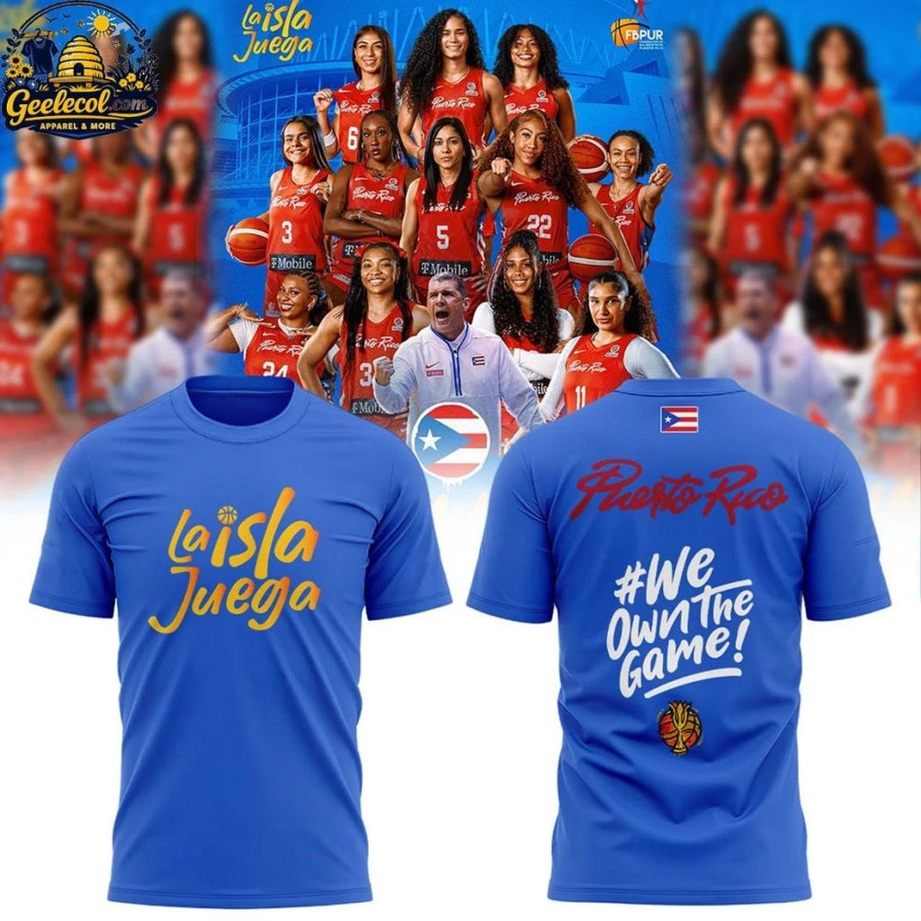 Puerto Rico FIBA Women’s Basketball World Cup 2026 Shirt