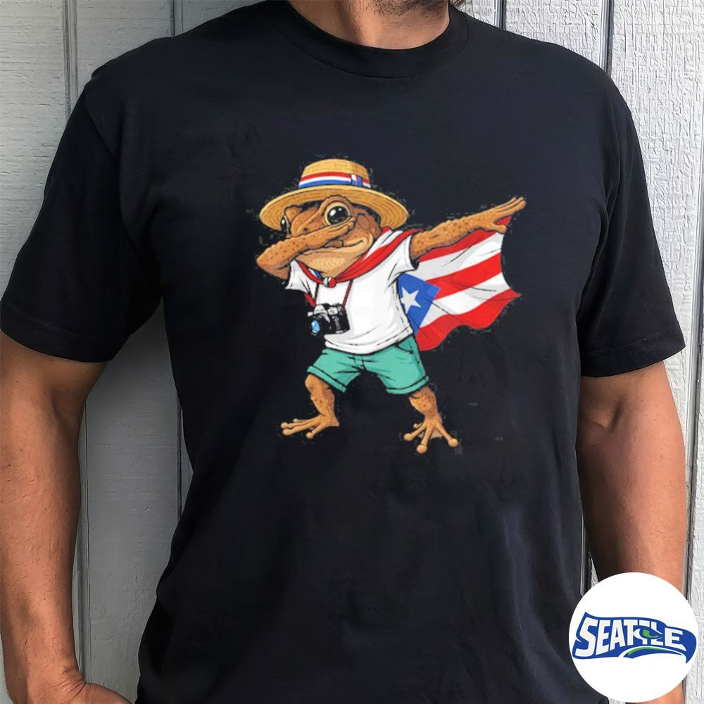 Puerto Rico Frog Benito Bowl Halftime shirt