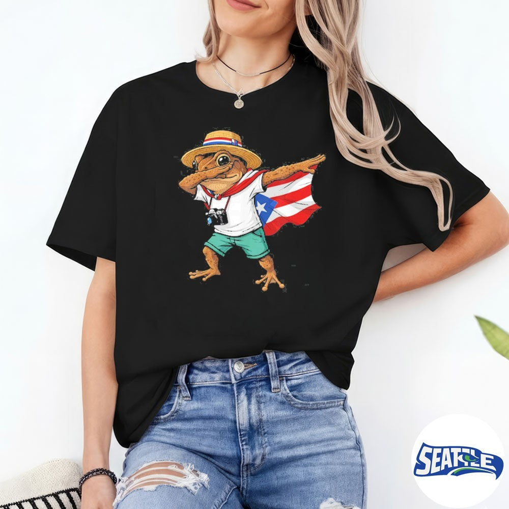 Puerto Rico Frog Benito Bowl Halftime shirt