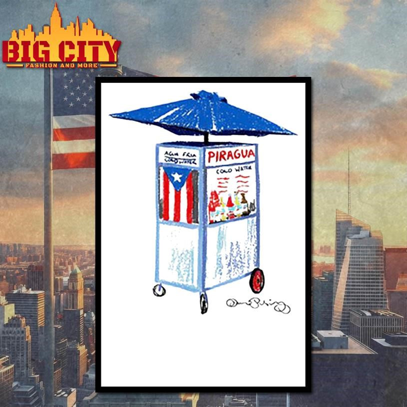 Puerto Rico Piragua Cart Shirt