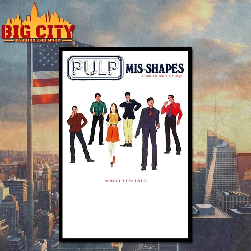 Pulp Mis-Shapes &amp; Sorted For E’s and Wizz shirt